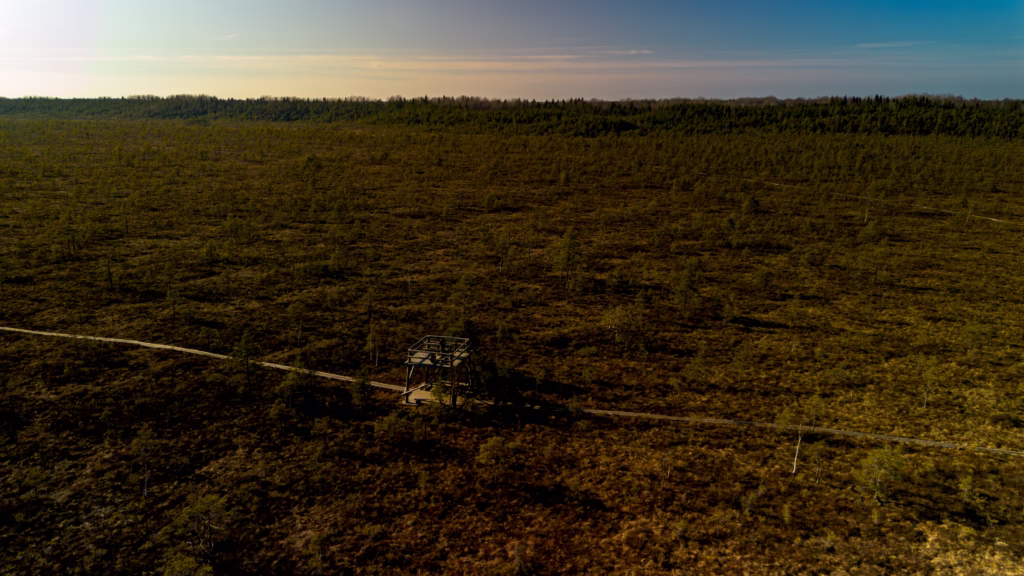 soomaa bogland drone arial photography