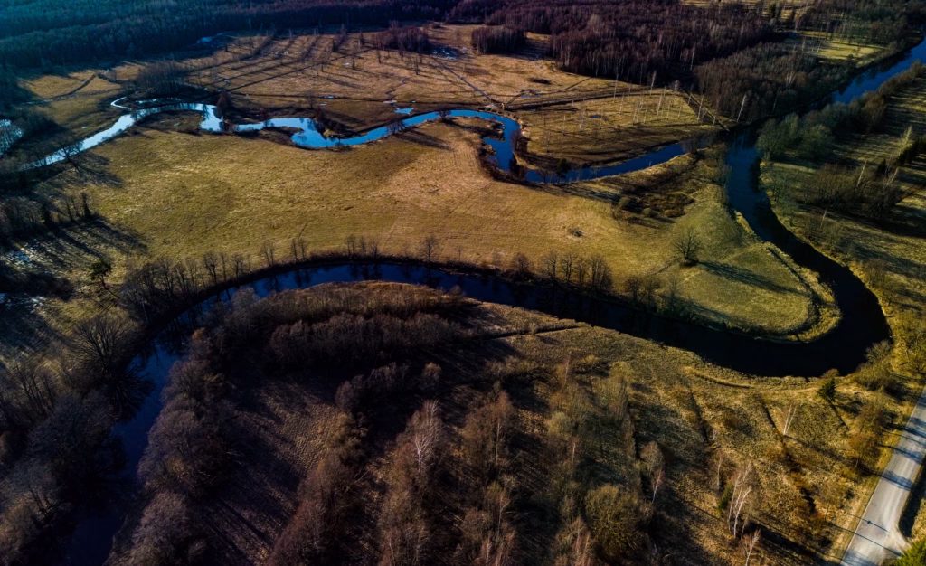 soomaa bogland drone arial photography