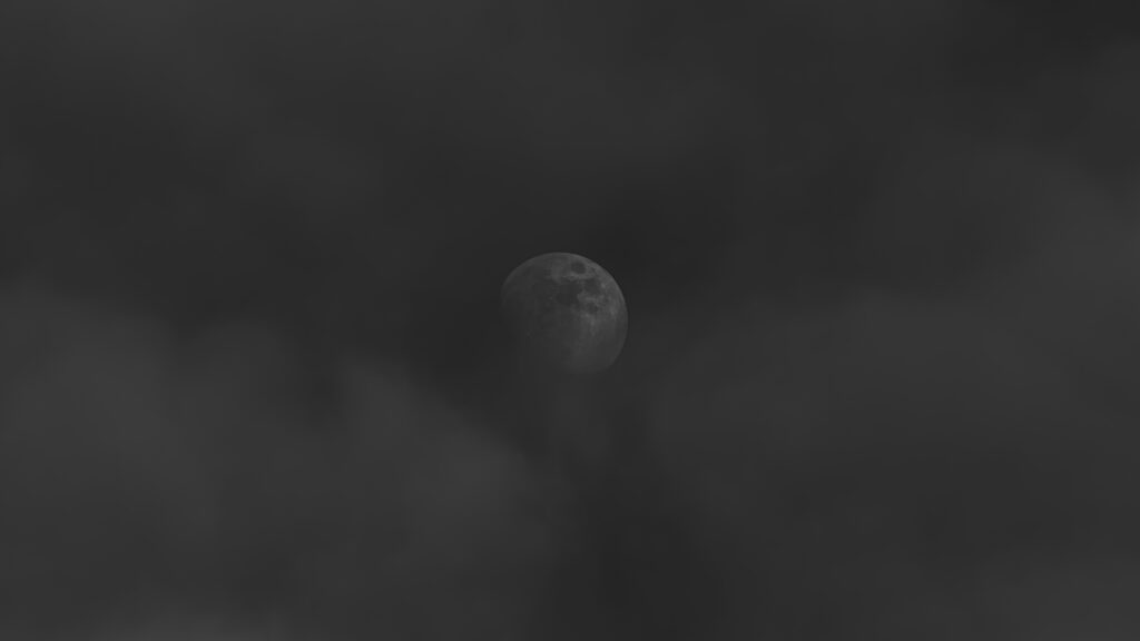 Moon Lunar Astrophotography Kuu Loodus astrofotograafia