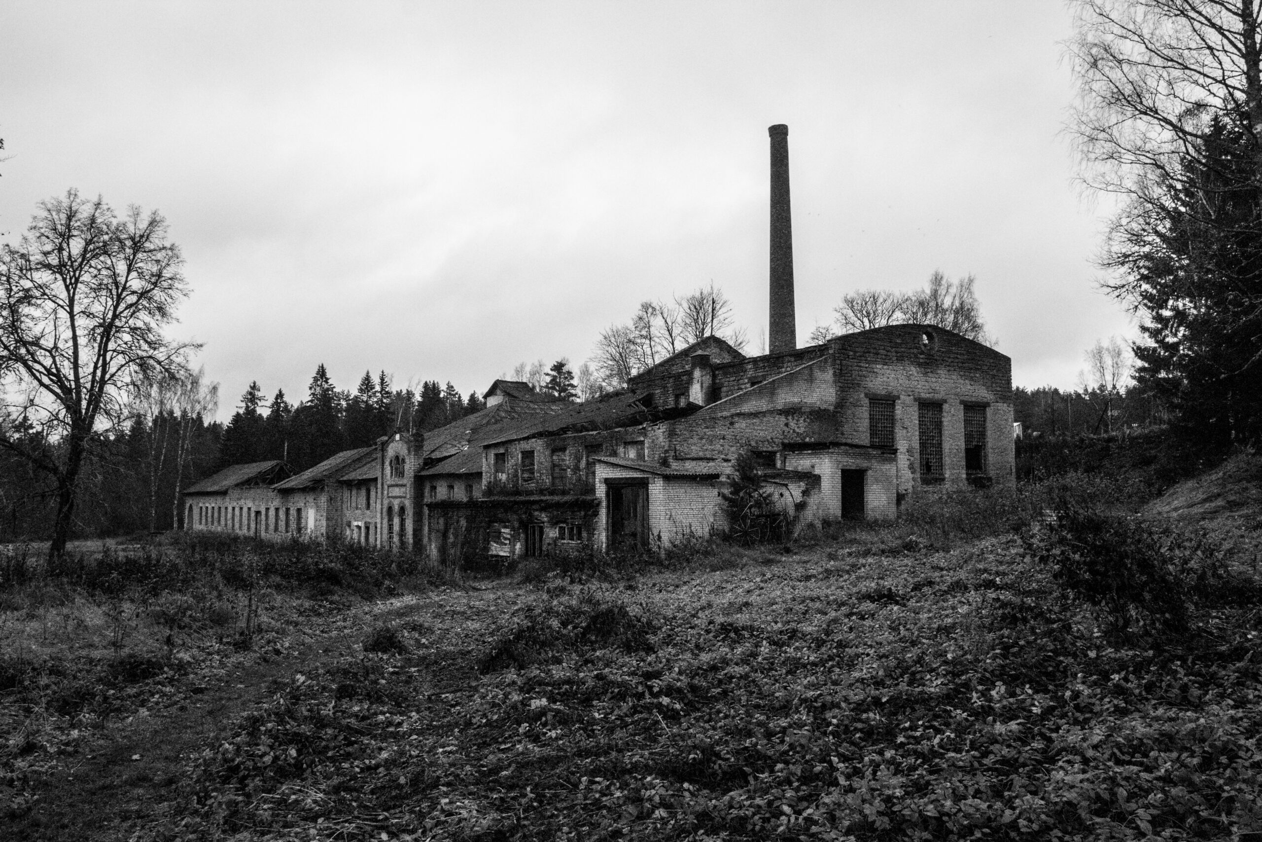 Abandoned buildings in Estonia