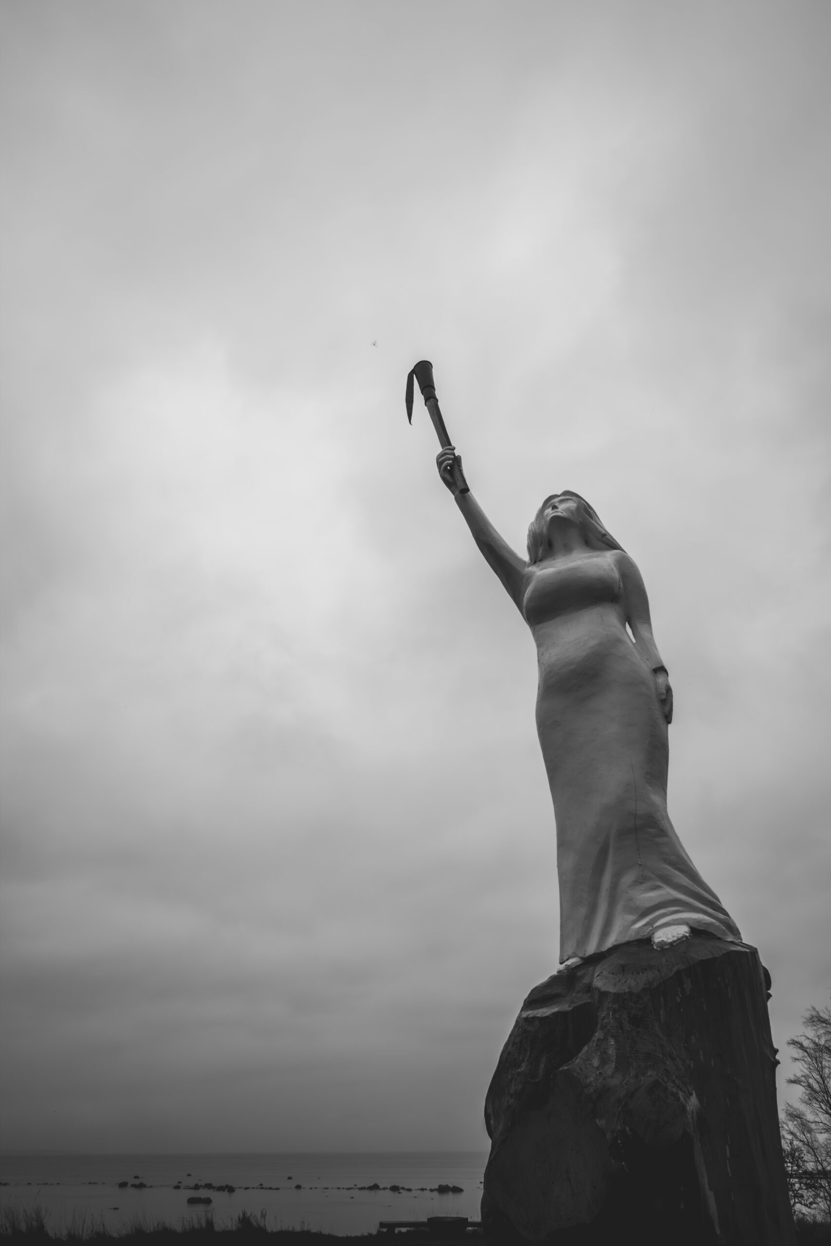 Statue of Sea Goddess Estonia