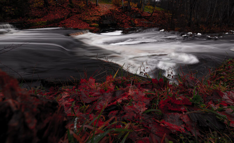 River in Estonia in Autumn